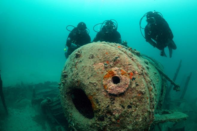 Historic Gallipoli Underwater Park, a new route for diving enthusiasts with WWI shipwrecks