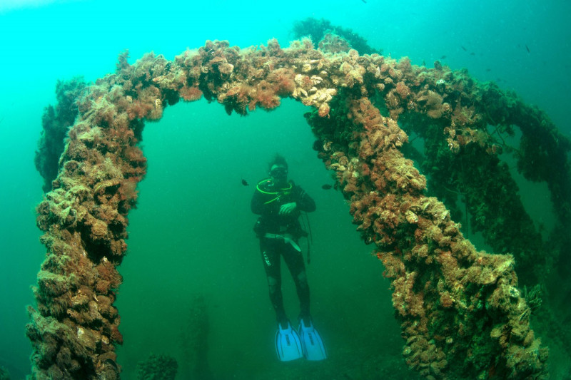 Historic Gallipoli Underwater Park, a new route for diving enthusiasts with WWI shipwrecks