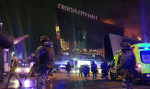 Terrorist attack in the Crocus City Hall concert hall.