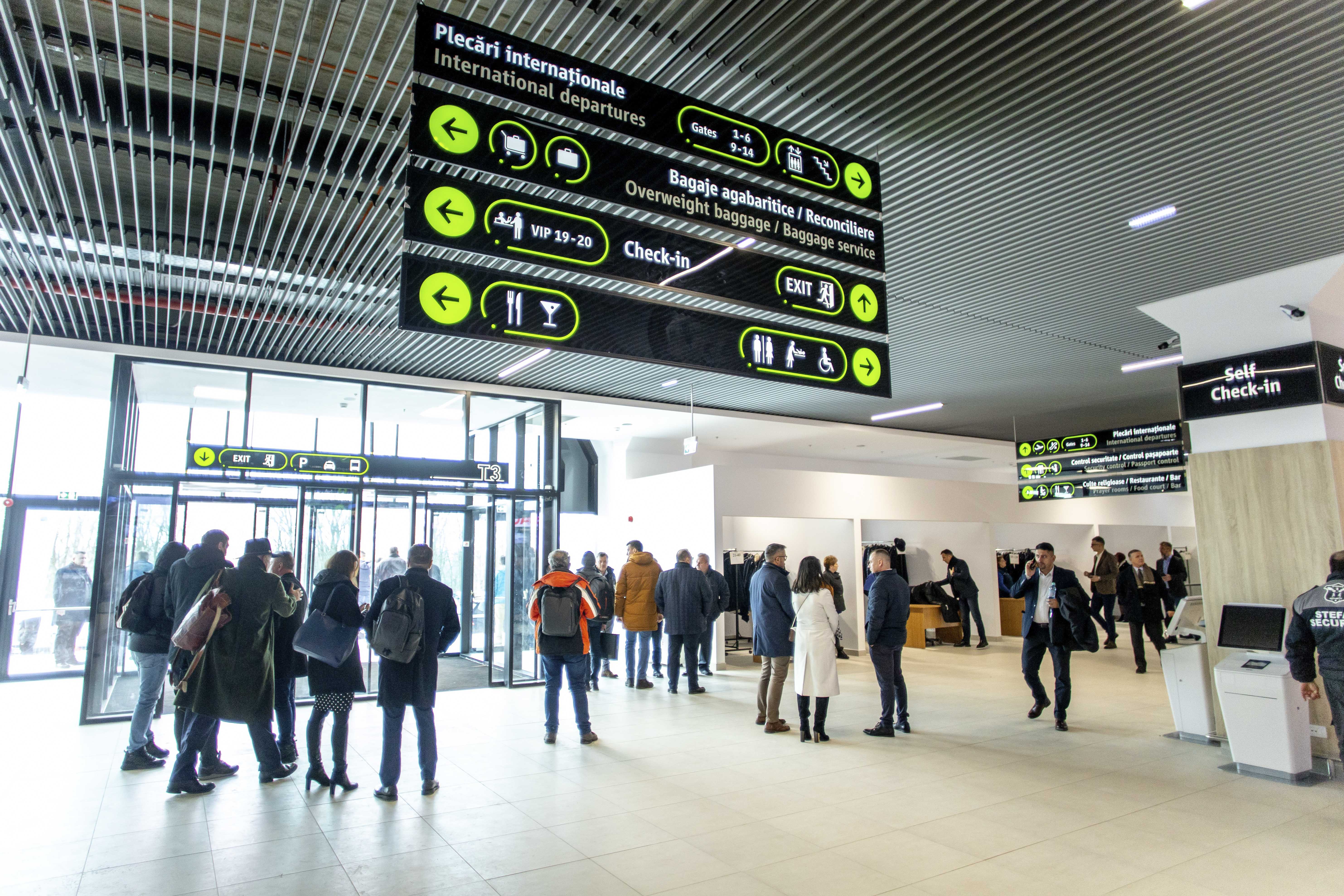 Aeroportul Iaşi va inaugura un nou terminal pentru toate zborurile către destinaţiile din zona Schengen