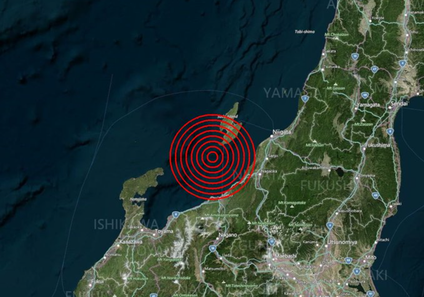 Cutremur cu magnitudinea 6 în largul coastelor Japoniei. Seismul s-a resimțit și în Tokyo