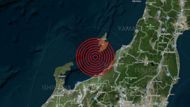 epicentrul cutremurului in japonia
