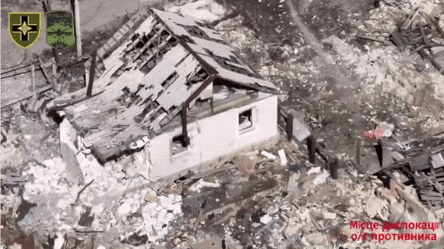 Explozie impresionantă. O casă întreagă ocupată de ruși în Donețk a fost distrusă cu o singură dronă intrată pe geam