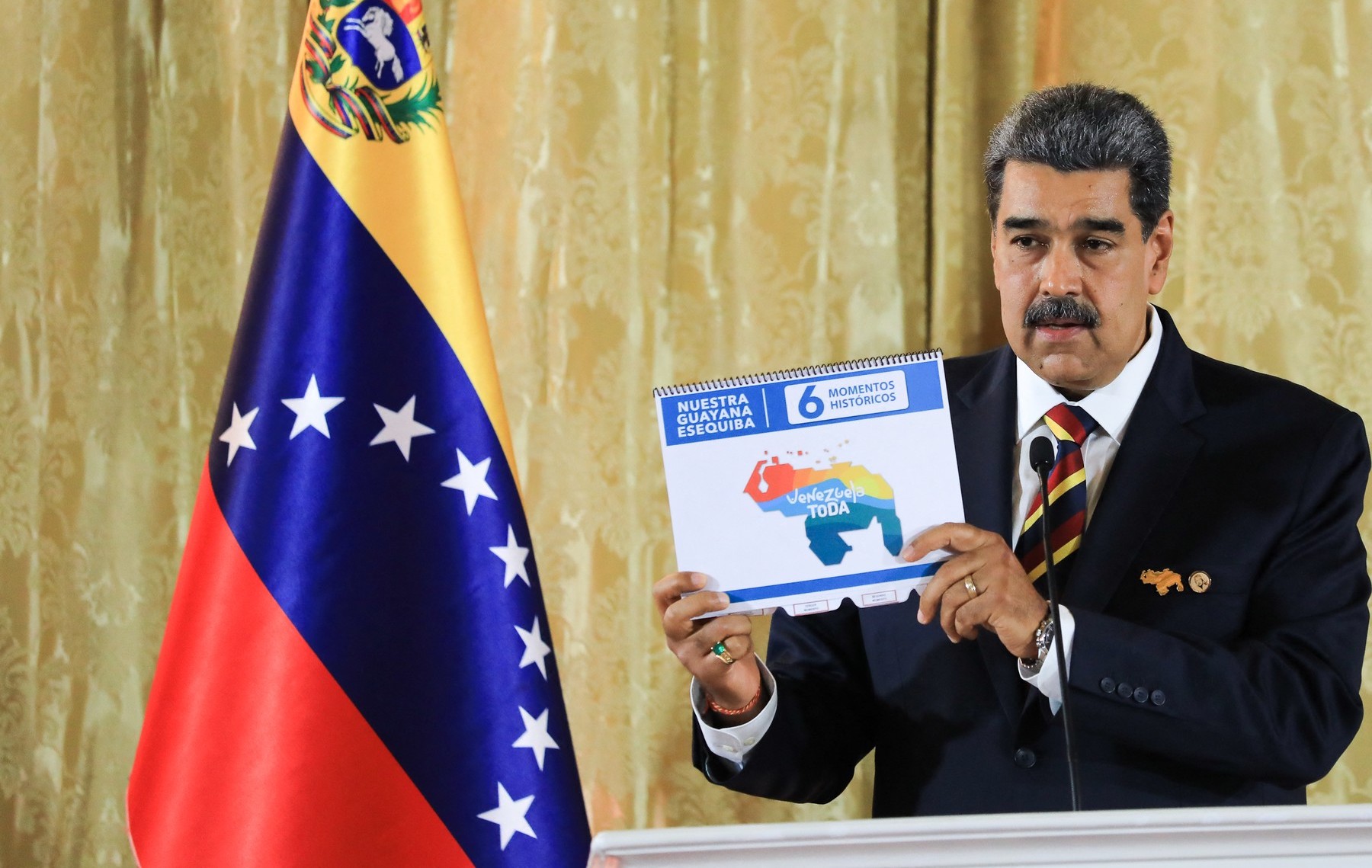 Nicolas Maduro a adoptat legea pentru anexarea unei părţi din Guyana vecină