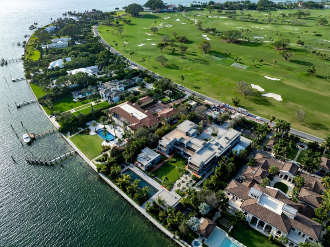 EXCLUSIVE: Tom Brady's lavish megamansion nears completion in Miami's exclusive 'Billionaire Bunker'.