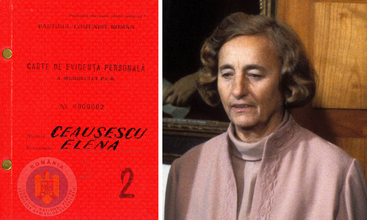 CNSAS a publicat Cartea de evidență personală a Elenei Ceaușescu. De la ucenică la perdele, la academician și prim viceprim-ministru