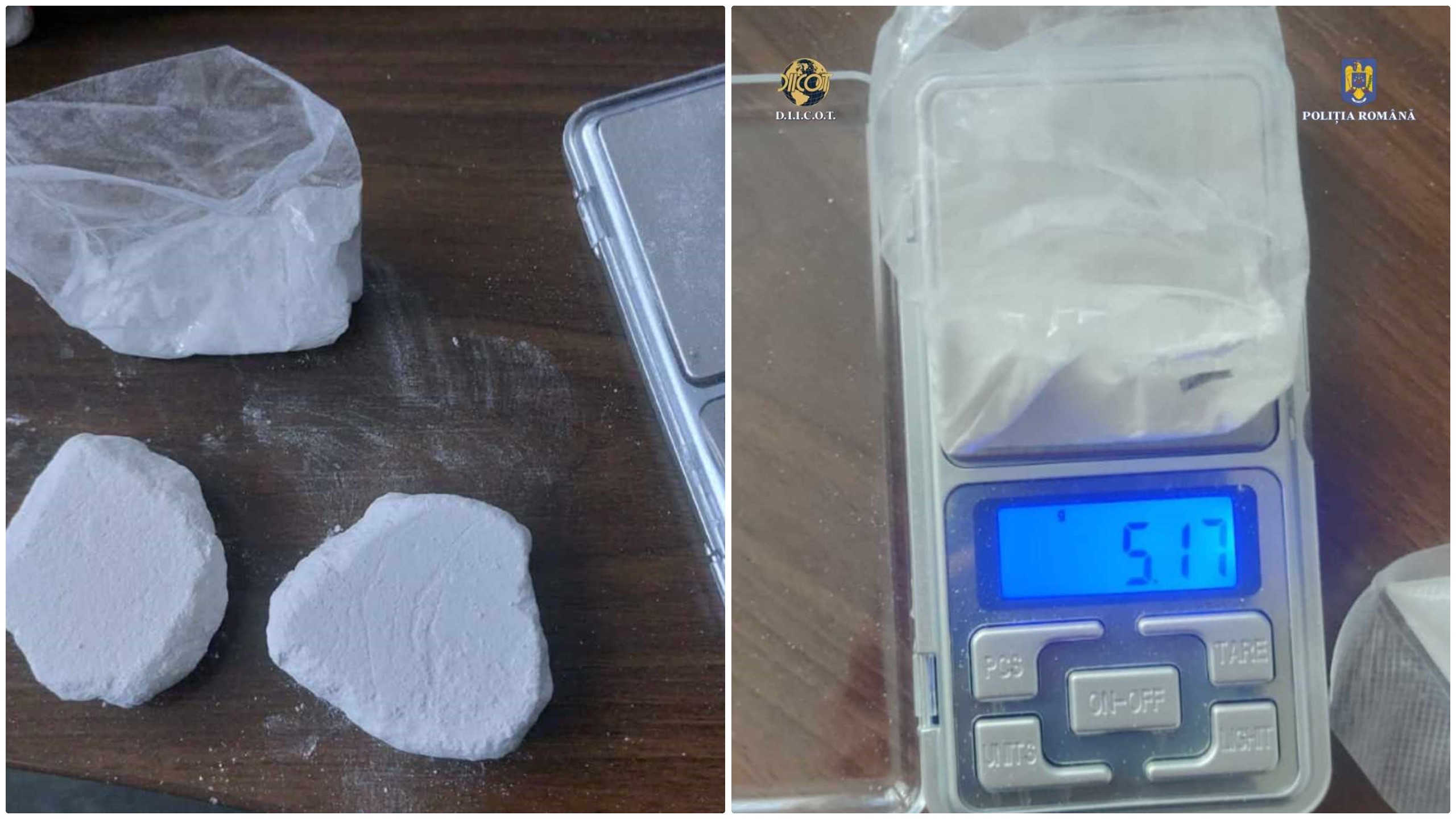 Traficant de cocaină, prins în flagrant la Brașov