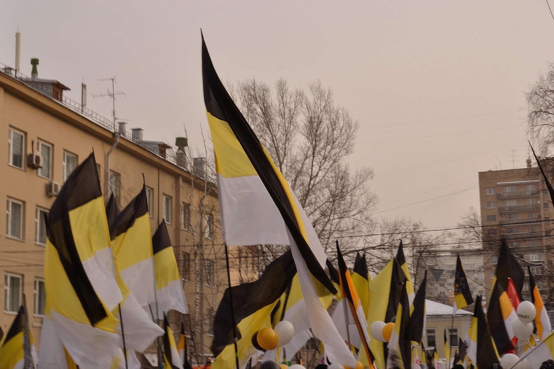 Drapelul imperial promovat de Putin ca simbol al „Noii Rusii” a fost declarat extremist în Republica Moldova