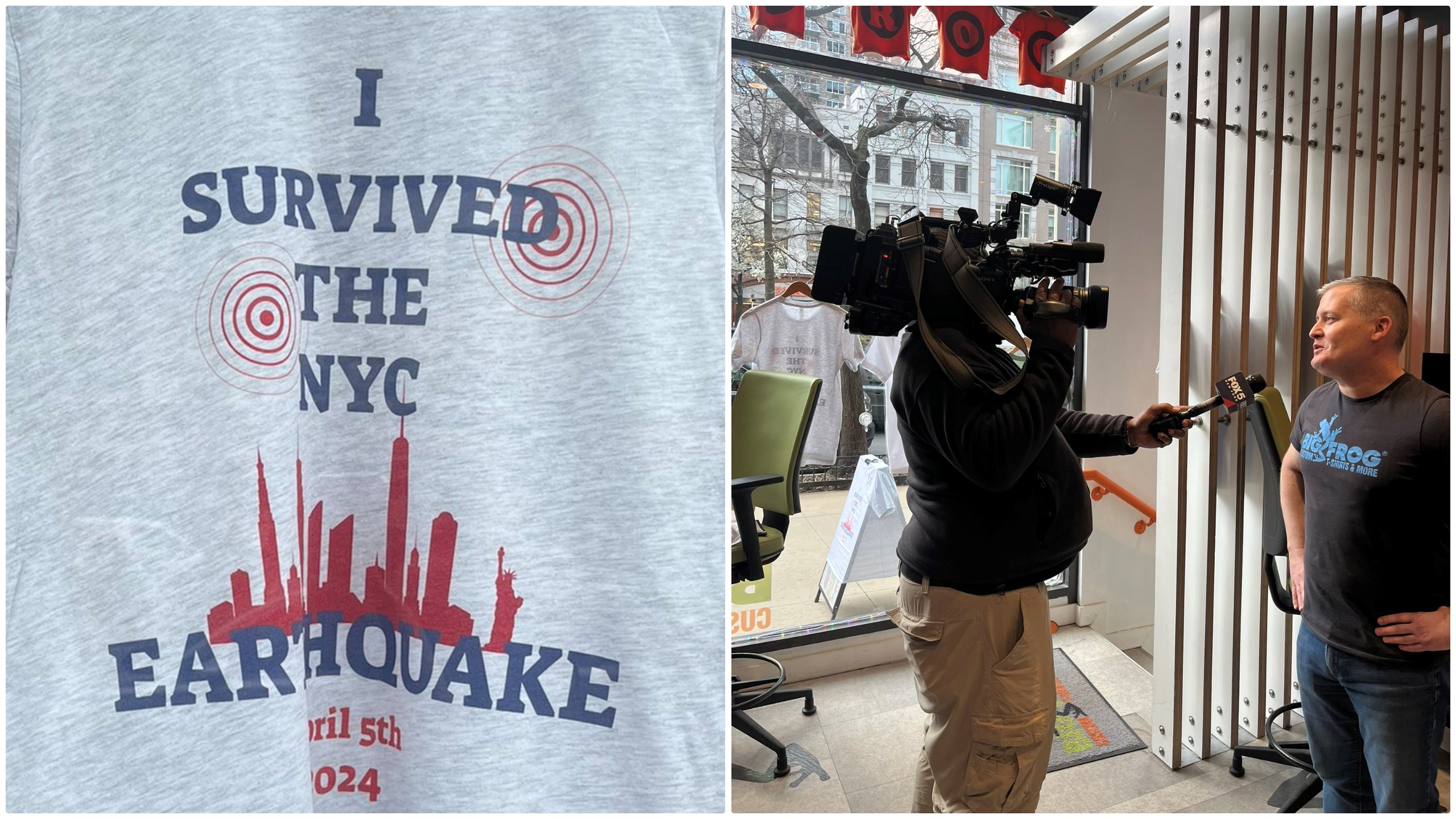 Cutremurul din New York a ajuns subiect de meme, dar și o idee de afaceri. Cum a făcut bani un american, după seism