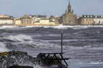 saltcoats, Beach front, saltcoats, Scotland UK - 06 Apr 2024