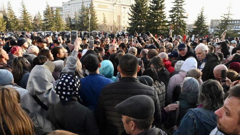protest in rusia