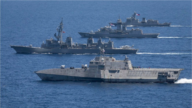 nave militare participă la Activitatea de Cooperare Maritimă Multilaterală