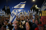 Protest against Netanyahu government in West Jerusalem