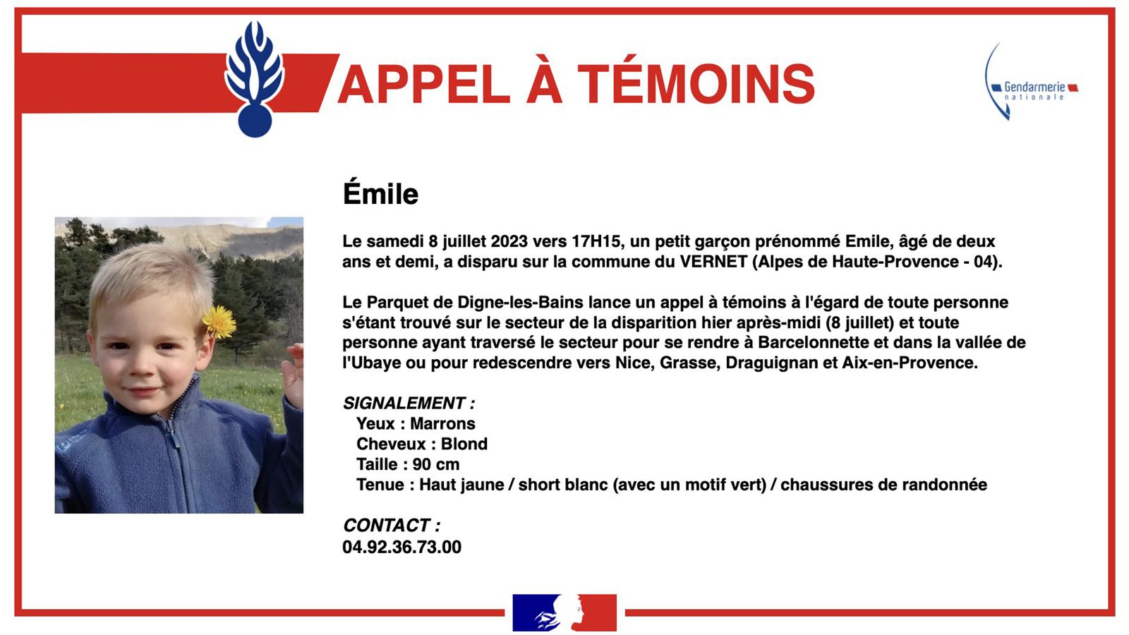 Rămășițele unui copil de doi ani adus în vacanță la bunici au fost găsite după opt luni de la dispariția lui