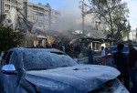 SYRIA DAMASCUS IRANIAN CONSULATE BUILDING ISRAEL AIRSTRIKES