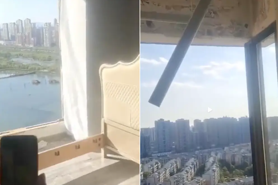 Trei oameni au murit după ce au fost smulși de furtună din apartamentele lor din blocuri turn, în China