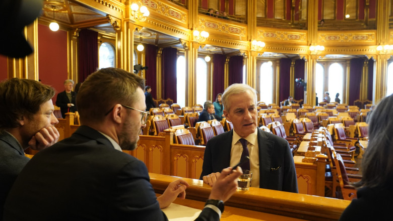Oral question hour in the Norwegian Parliament.