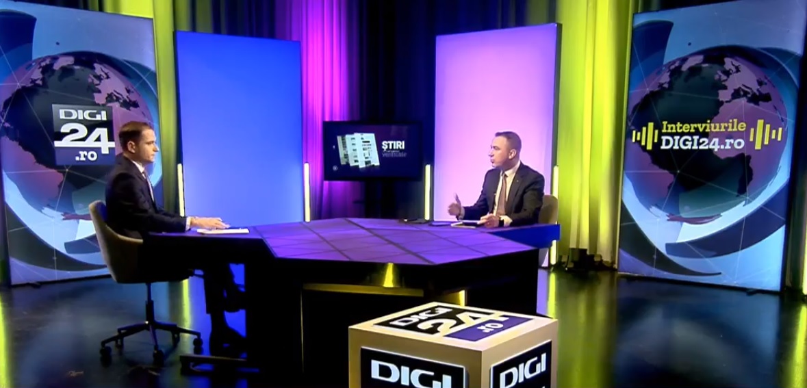 Bogdan Ivan, ministrul Digitalizării, la Interviurile Digi24.ro: Poștașii s-au întors la muncă. Le vor crește salariile cu 350-400 lei