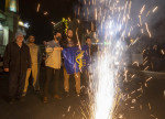 Iranians Celebrate Iran's IRGC Missile And UAV Attack Against Israel, Tehran - 14 Apr 2024