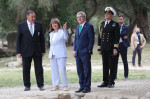 (SP)GREECE ANCIENT OLYMPIA PARIS 2024 FLAME LIGHTING CEREMONY