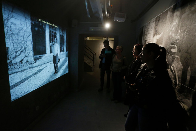 Reopening Of Benito Mussolini's Bunker, Rome, Italy - 04 Apr 2024