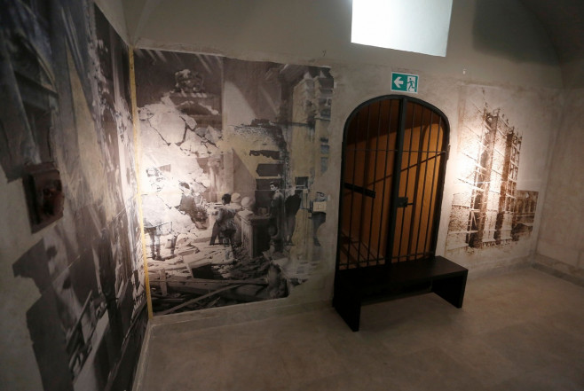 Reopening Of Benito Mussolini's Bunker, Rome, Italy - 04 Apr 2024