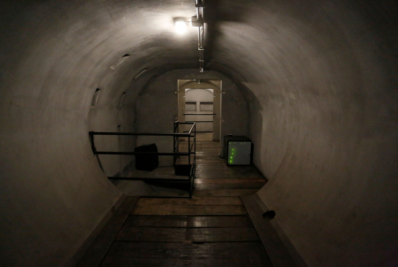 Reopening Of Benito Mussolini's Bunker, Rome, Italy - 04 Apr 2024