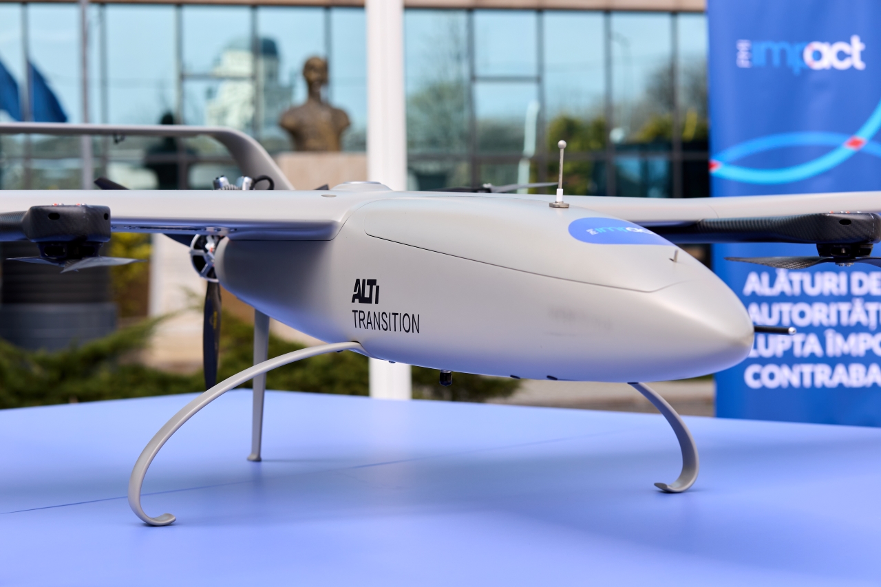 Philip Morris International donează Poliției de Frontieră două drone în valoare de aproape 700,000 USD