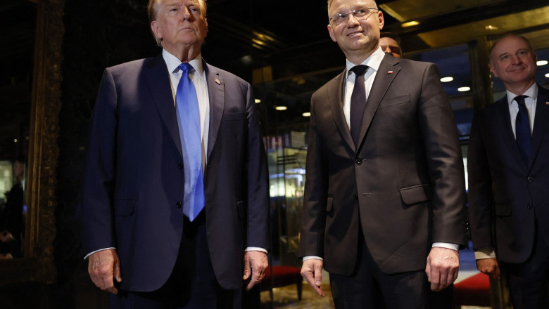 Donald Trump și Andrzej Duda au discutat despre NATO și Ucraina