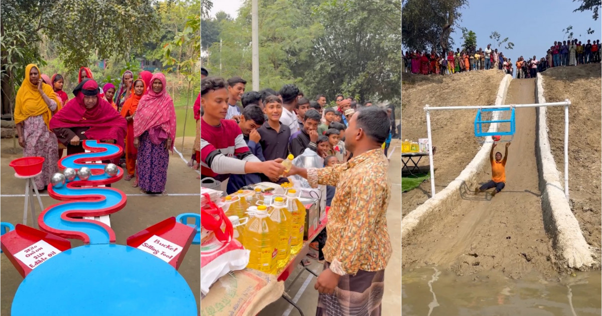 Jocurile foamei în Bangladesh: Mii de oameni se întrec pentru mâncare într-un concurs care a strâns miliarde de vizualizări online|EpicNews