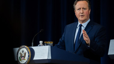 David Cameron - Antony Blinken press conference in Washington