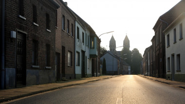 row houses,street,erkelenz