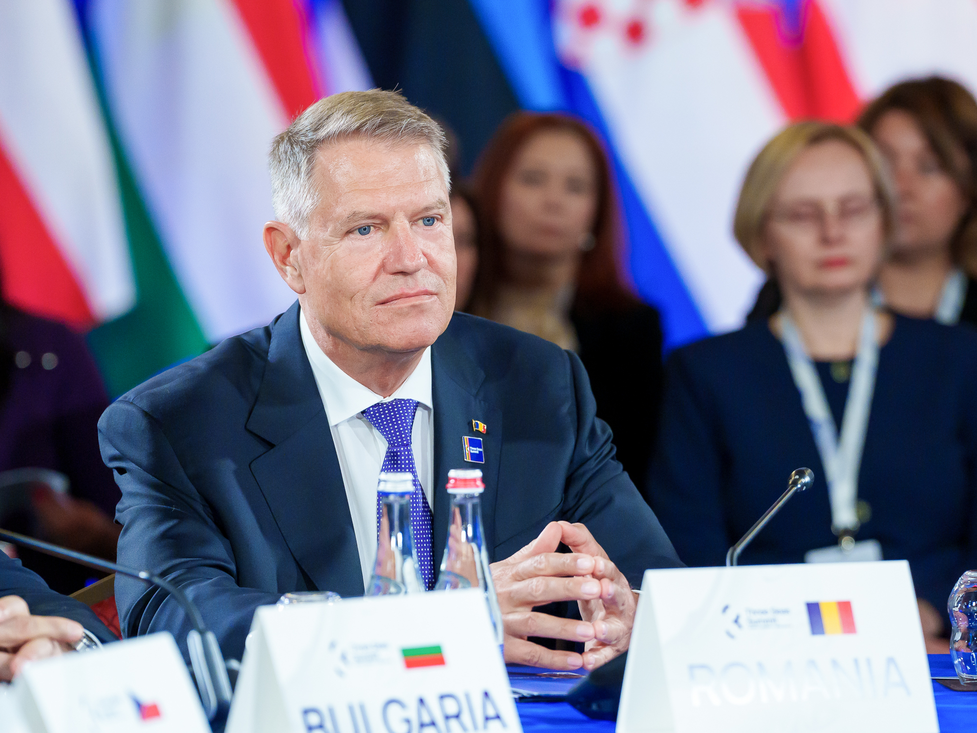 Klaus Iohannis, la Vilnius: Am subliniat importanța proiectelor de conectare a Flancului estic pe drum şi calea ferată