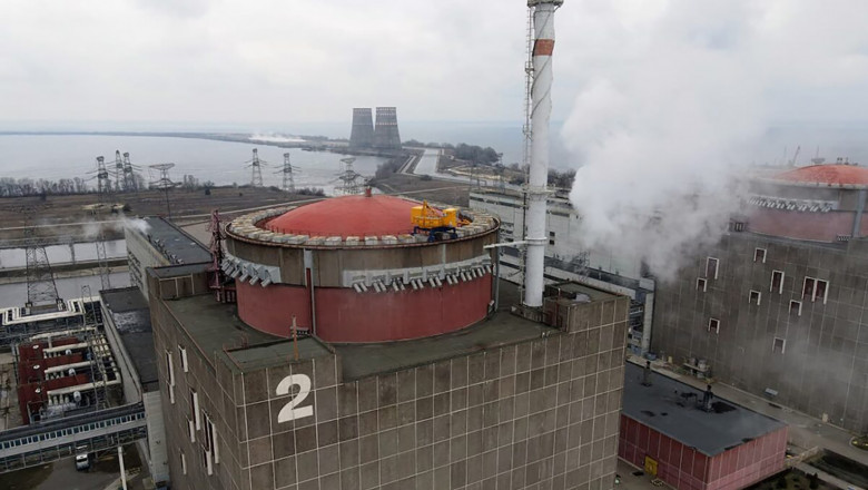 Zaporozhye nuclear power plant station