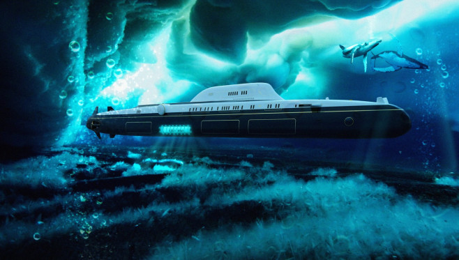 This Superyacht Turns Into A Submarine