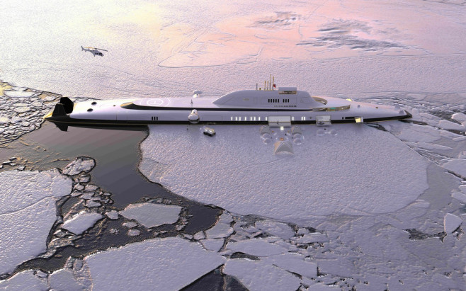 This Superyacht Turns Into A Submarine