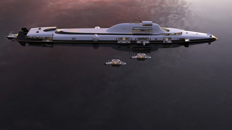 This Superyacht Turns Into A Submarine