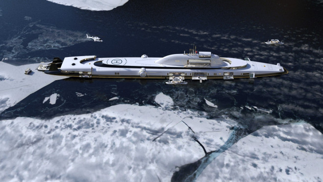 This Superyacht Turns Into A Submarine