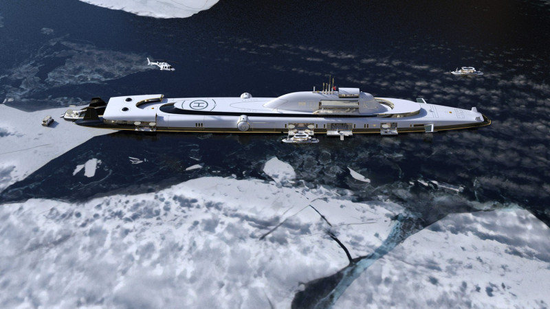 This Superyacht Turns Into A Submarine