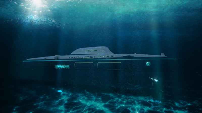 This Superyacht Turns Into A Submarine