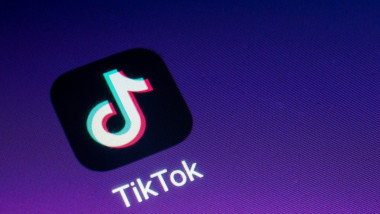 Carrara, Italy - August 25, 2020 - TikTok icon on a smartphone screen. TikTok is an app for creating short lip-sync and comedy videos.