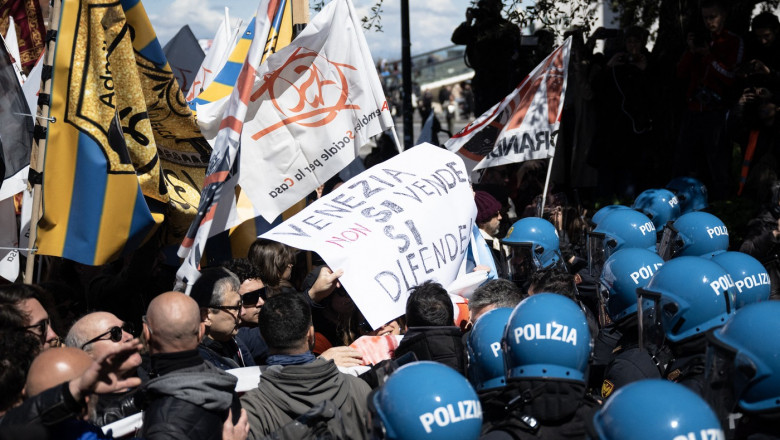 protest in venetia