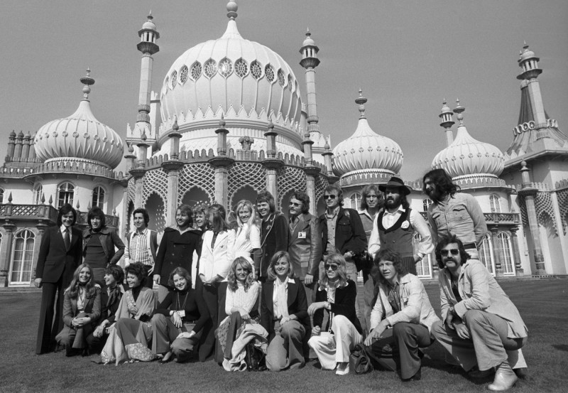 Contestants photocall for The 1974 Eurovision Song