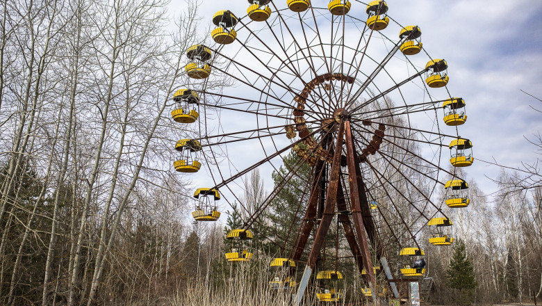 parcul de distracții abandonat de la Cernobîl