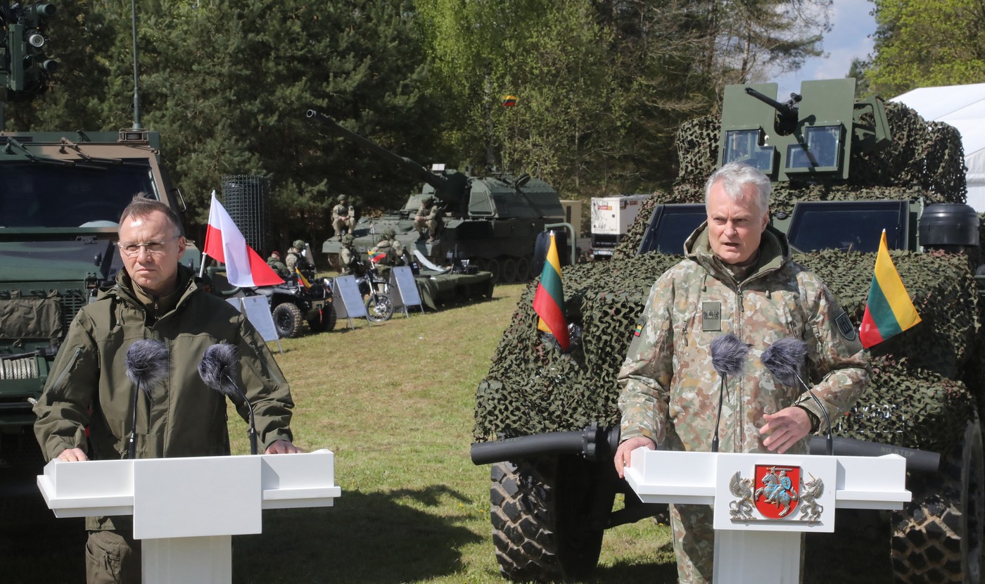 Demonstraţie de forţă la frontiera dintre Polonia şi Lituania. NATO amintește Rusiei că faimosul Coridor Suwalki rămâne sub protecție