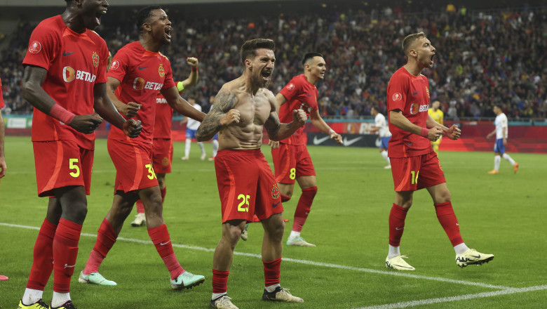 BUCURESTI - FOTBAL - SUPERLIGA - PLAY OFF - ETAPA 7 - FCSB - FC FARUL CONSTANTA - 27 APR 2024