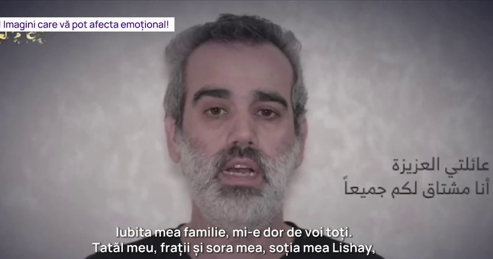 „Simțim că ne-ați abandonat. E înfricoșător”. Hamas a publicat o nouă înregistrare cu doi ostatici israelieni din Fâșia Gaza