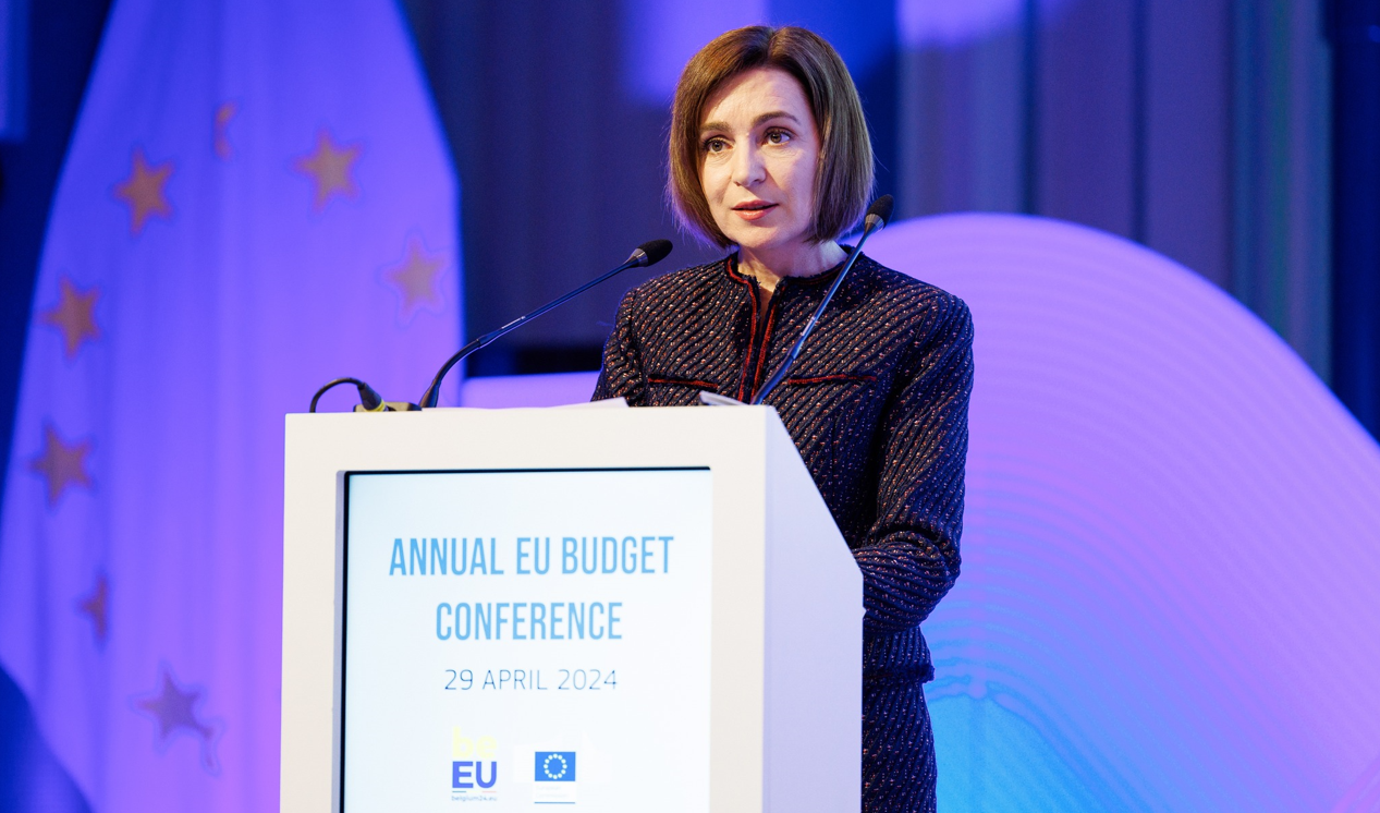 Maia Sandu pledează la Bruxelles pentru fonduri alocate în viitorul buget al UE: R. Moldova şi Ucraina au nevoie de un Plan Marshall