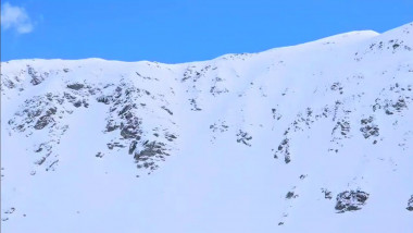 Avalanșă în Munții Rodnei.