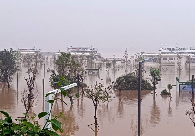 China: Flood in Qingyuan